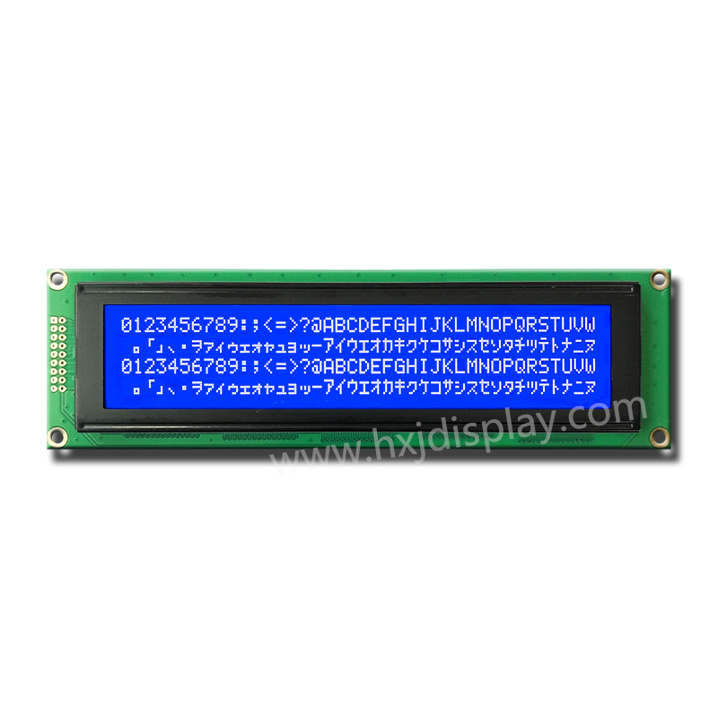 40 characters 4 lines LCD display