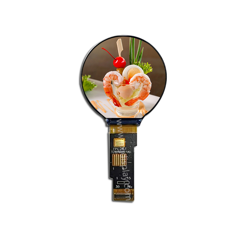1.28 inch 240×240 IPS round LCD module normally black transmissive mode